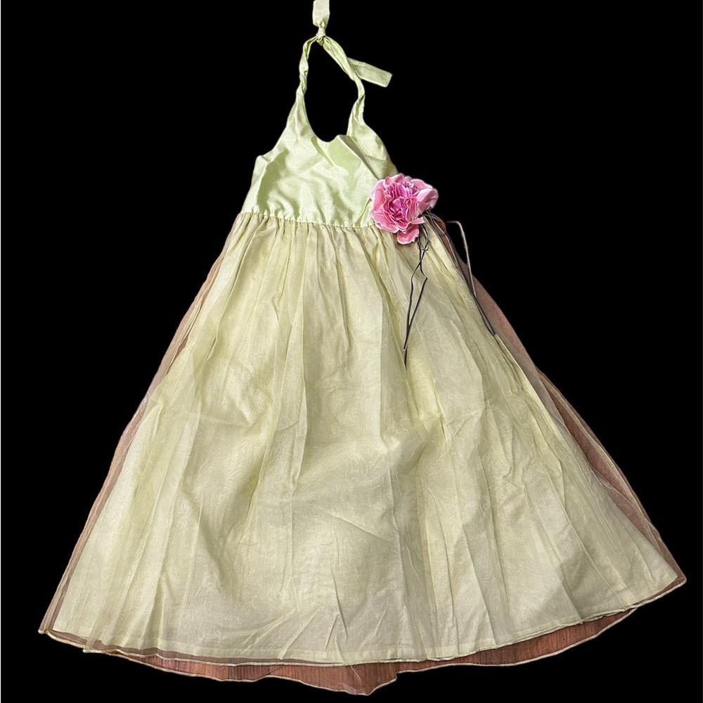 Little Girls Formal Holiday Party Dress or Cinderella Play Dress.